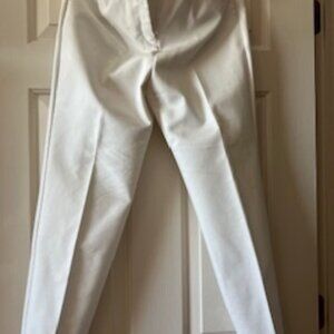 Express Editor Dress Ankle Pants - 4R - White